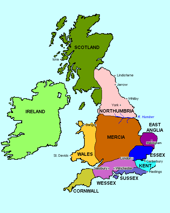 map of britain