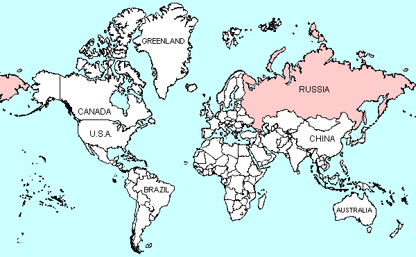 Maps of Russia - Geography pages for Dr. Rollinson's Courses and Resources