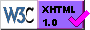 Valid XHTML 1.0 Transitional