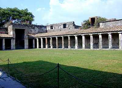 palaestra, stabian baths