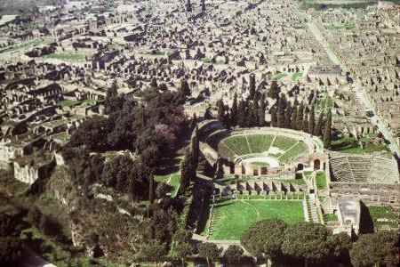 theaters at Pompeii