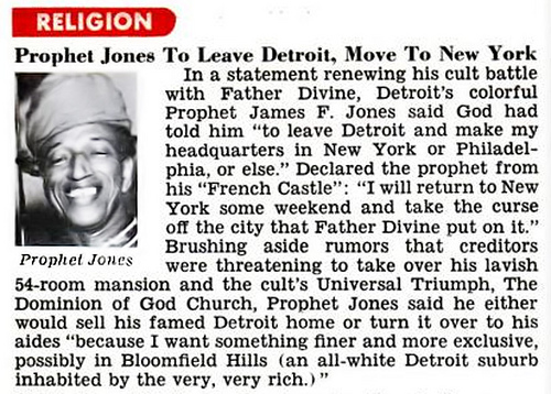 Prophet Jones move Prophet Jones move