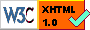 Valid XHTML 1.0 Transitional